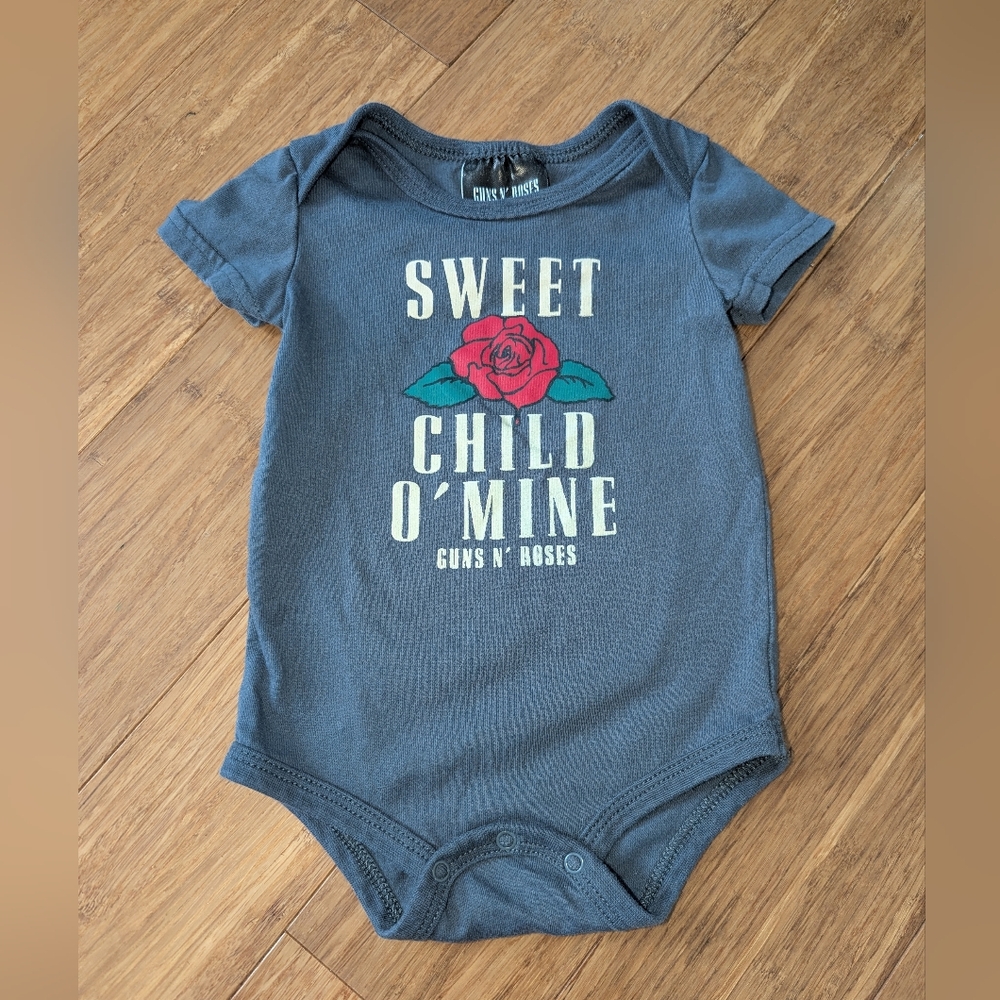 Guns N Roses baby "Sweet Child O' Mine" Bodysuit